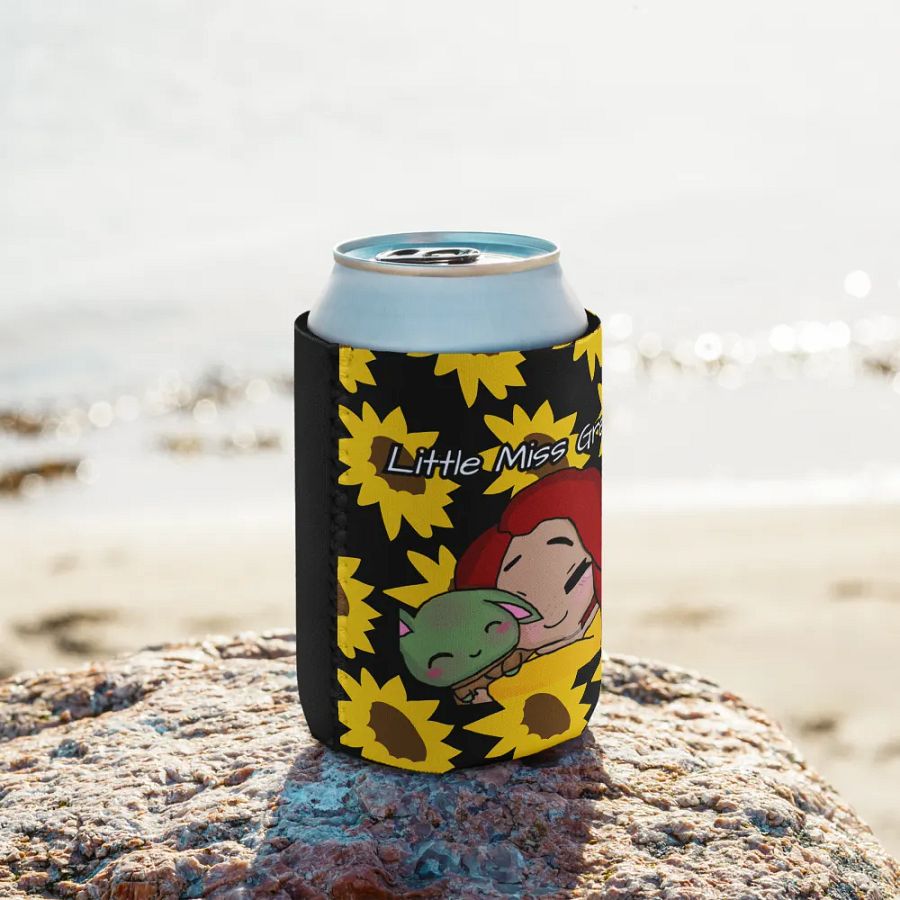 Adorable Alien Hug Can Cooler product image (9)