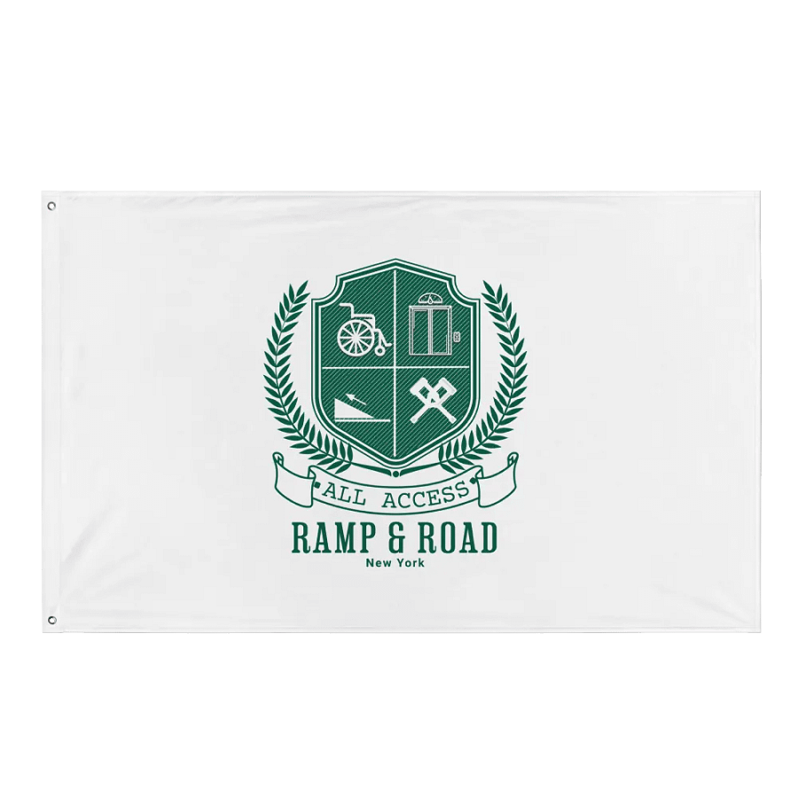 Ramp and Road All-Over Flag product image (1)
