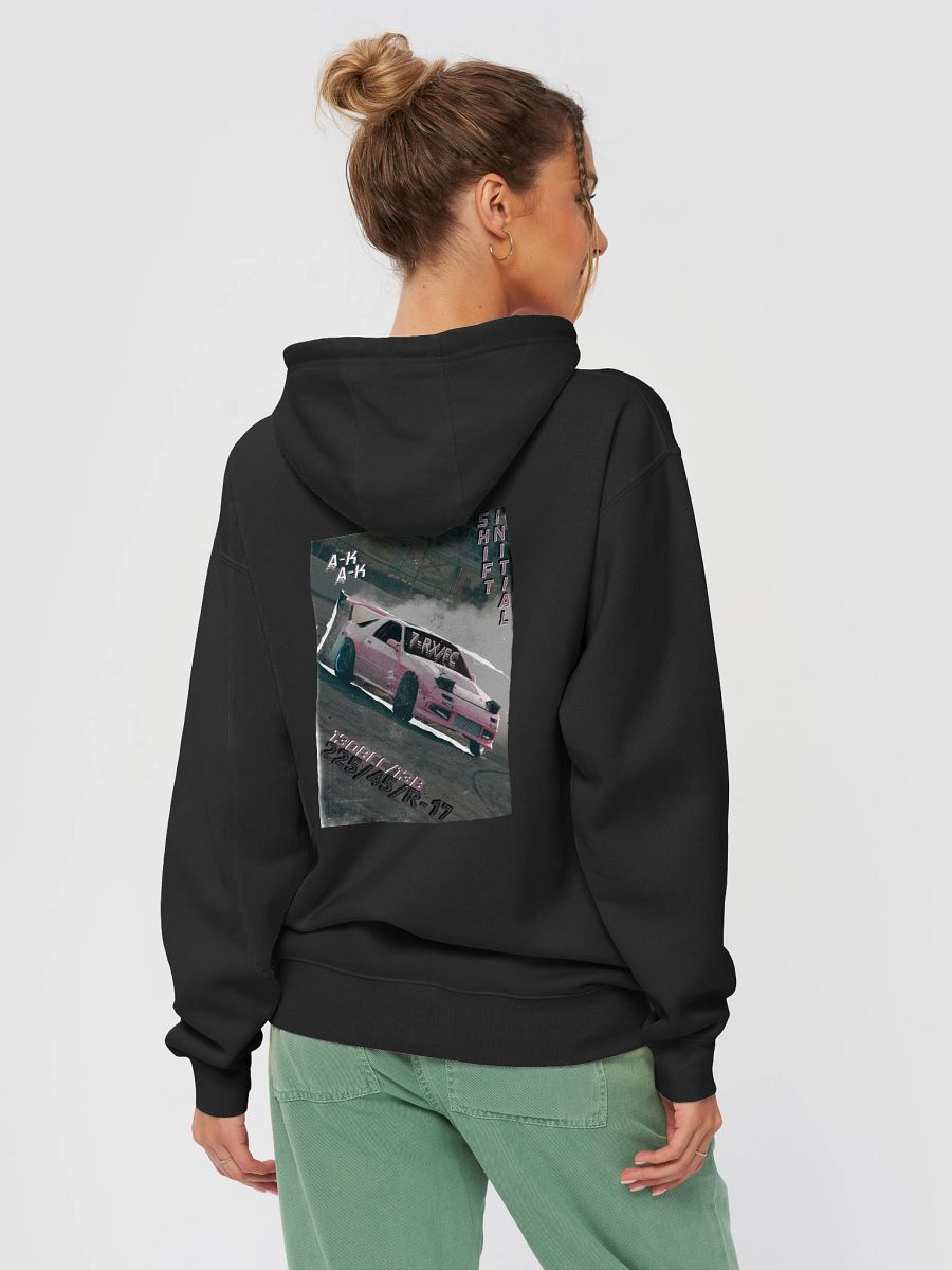 Initial Shift, FC/RX-7 Drift Cut-out | Hoodie product image (3)