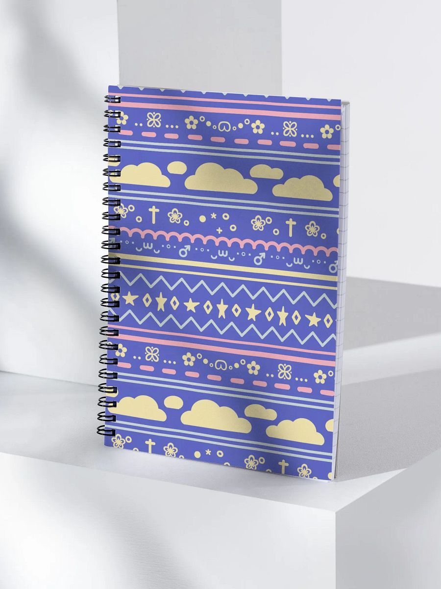 Cloudy Christmas Notebook - Pastel product image (4)
