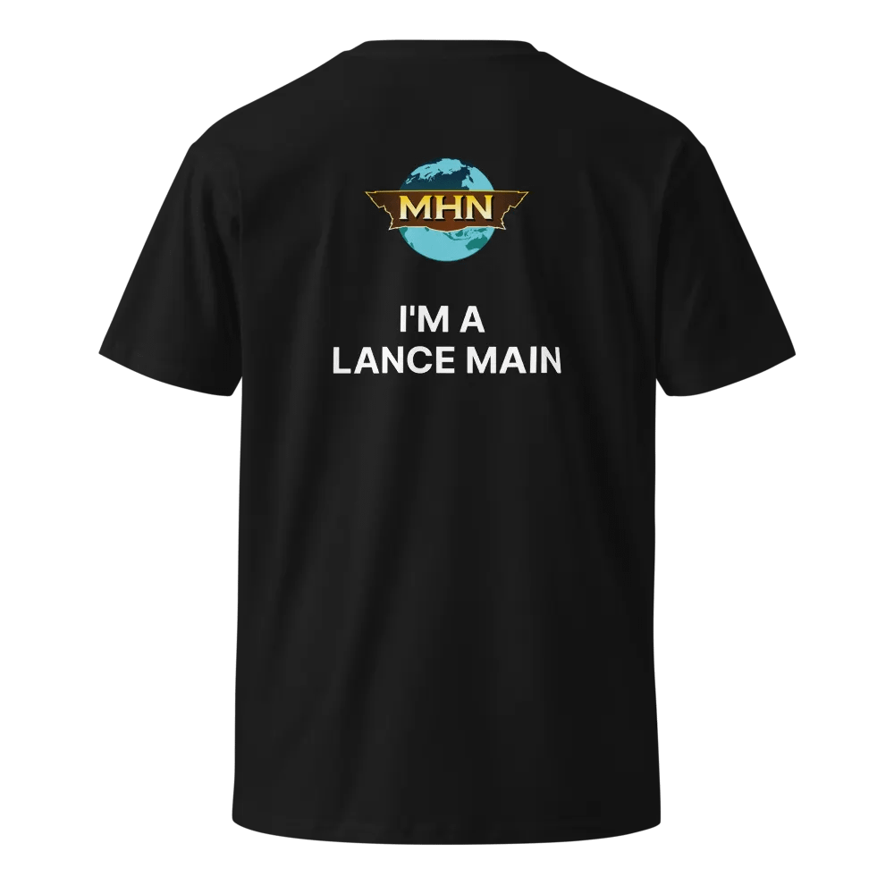 I'm A Lance Main MHN Emblem Unisex T-Shirt Black/Grey/Navy product image (4)