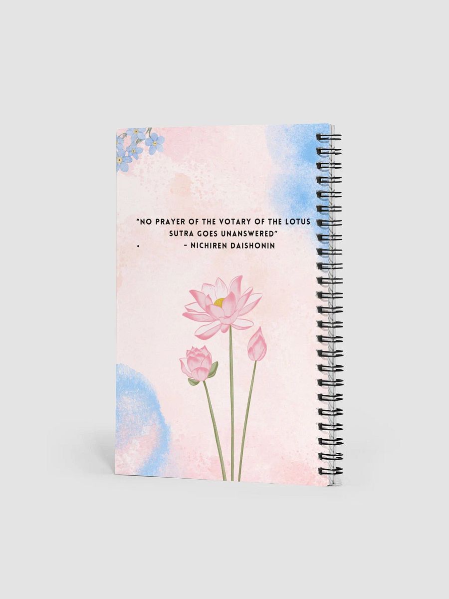 My Prayers—Nichiren Buddhism Spiral Notebook product image (2)