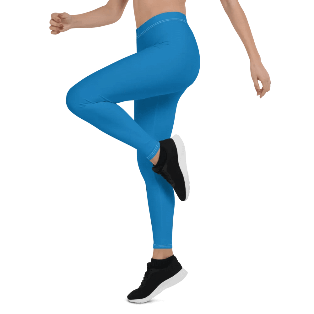 Peacock Blue Regular Leggings product image (5)