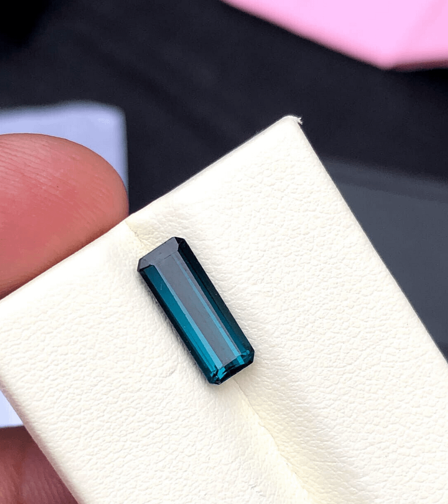 NAVY BLUE INDICOLITE TOURMALINE FOR MEN’S RING STONE FOR GENTS RING, 2.10 CRT product image (5)