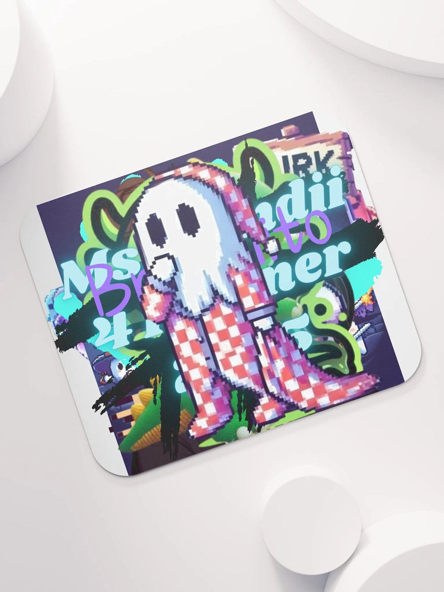 Vibrant Ghostly Adventures Mouse Pad product image (7)