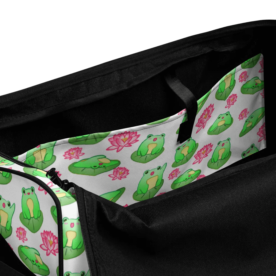 Kawaii Froggie Duffle Bag product image (6)