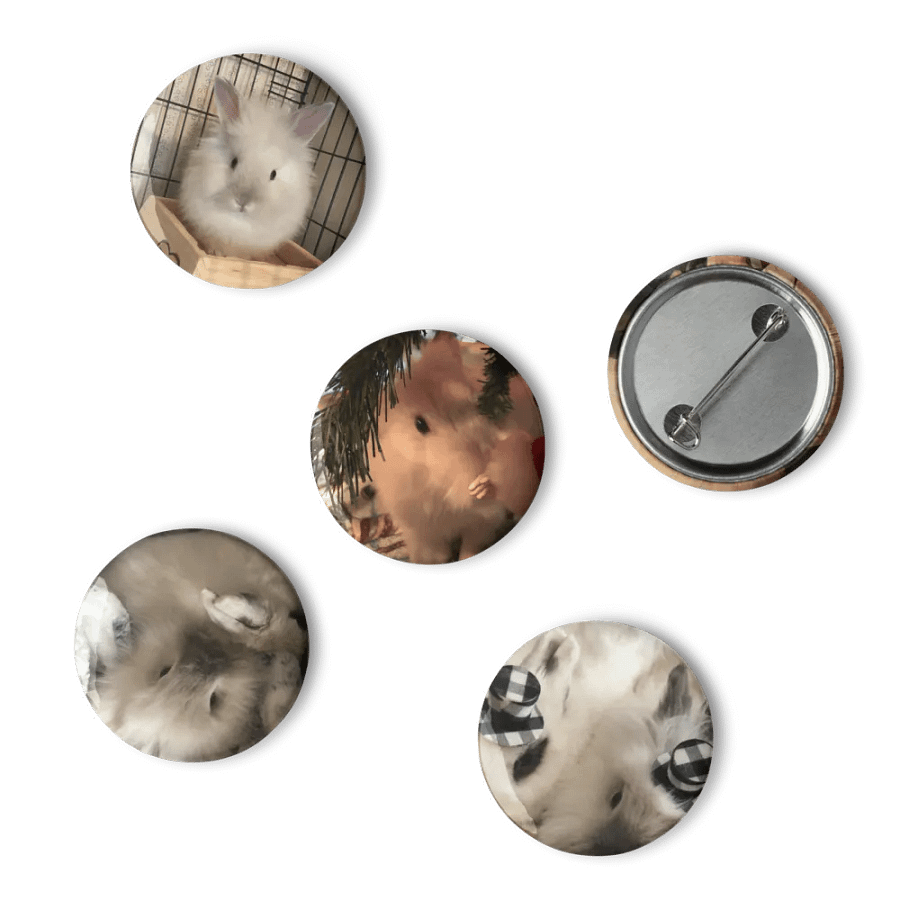 The Chaotic Bunny Pins product image (6)