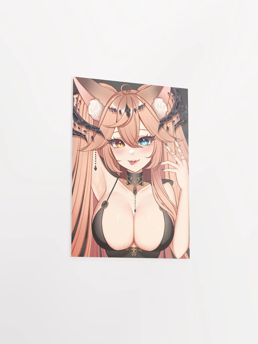 Dark Peach Poster (Booba Mousepad design) product image (3)