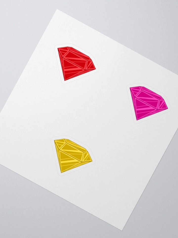 Warm Colored Diamonds Sticker Pack product image (2)