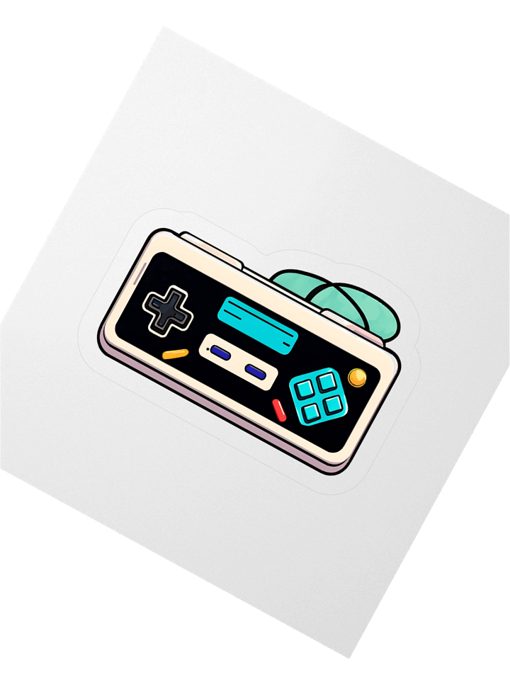 Whimsical Game Controller Sticker Set product image (6)