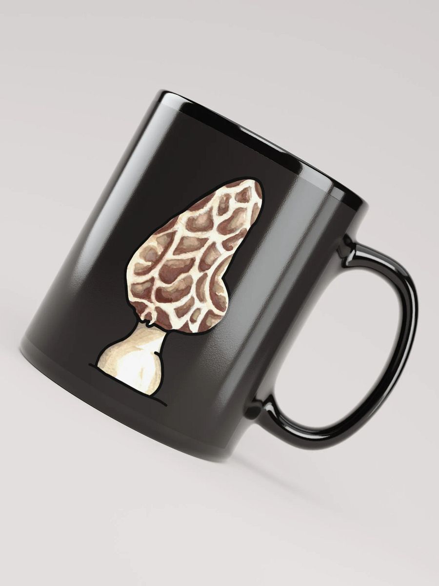 Linus's Morel Mug ~ Black product image (7)