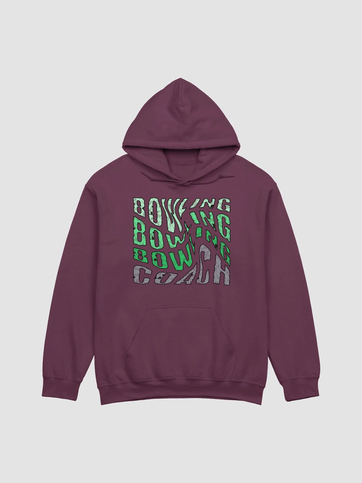 Bowling Coach Distorted Vision Hoodie product image (9)