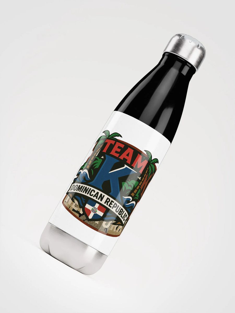 TEAM K Dominican Republic Stainless Steel Water Bottle product image (8)