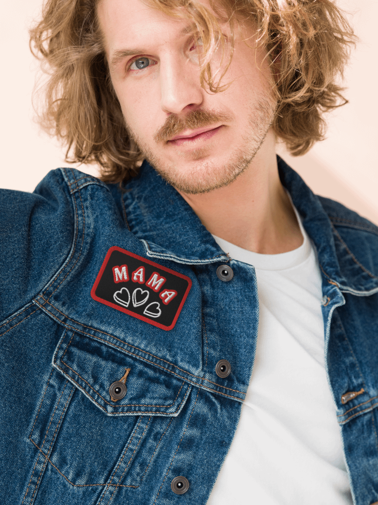 Mama's Love Embroidery Patch product image (12)