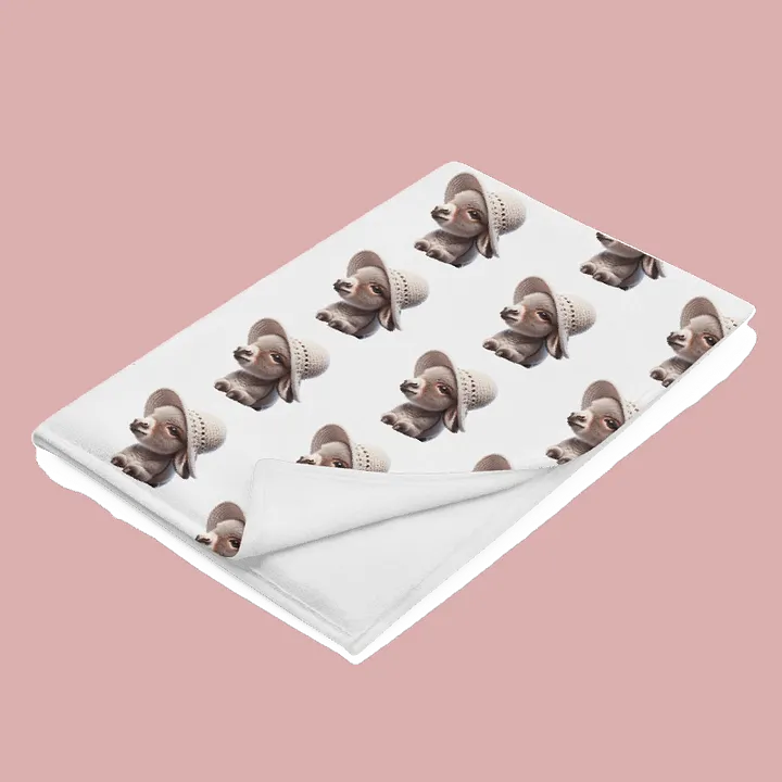 Donkey Vibes Throw Blanket product image (3)