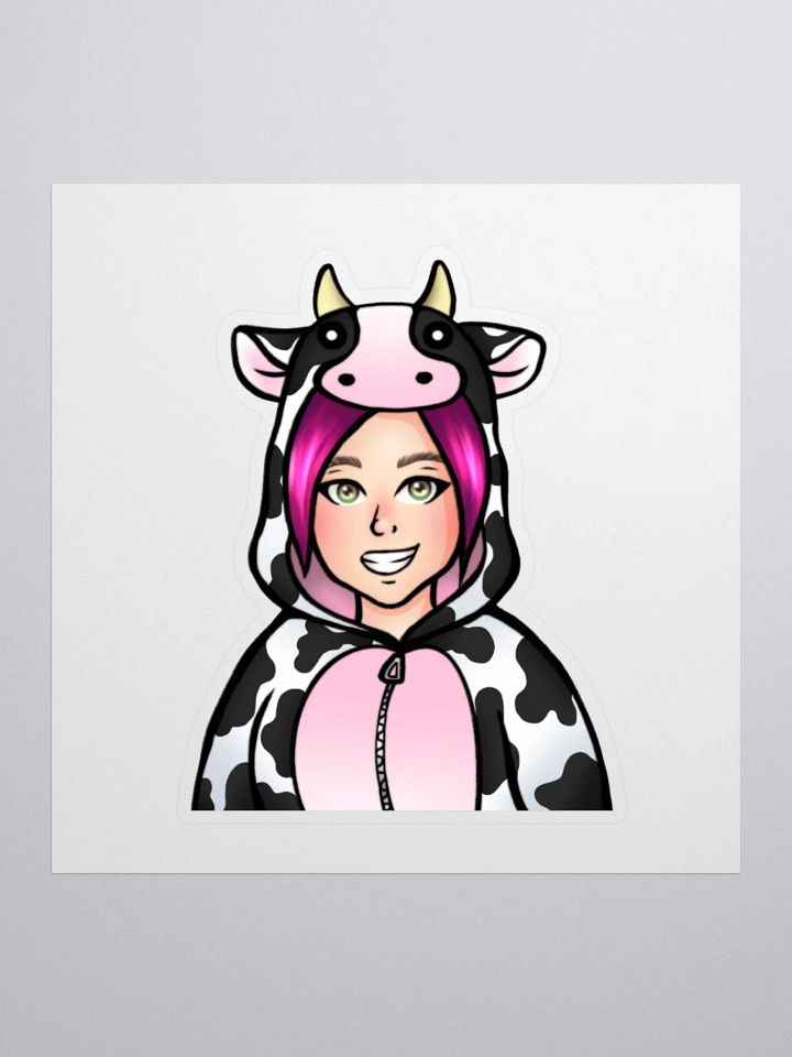 Plain Fuchsia Sticker product image (3)