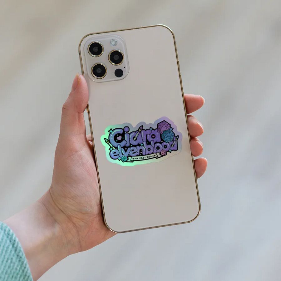 Elvenblood Holographic Logo Sticker product image (6)