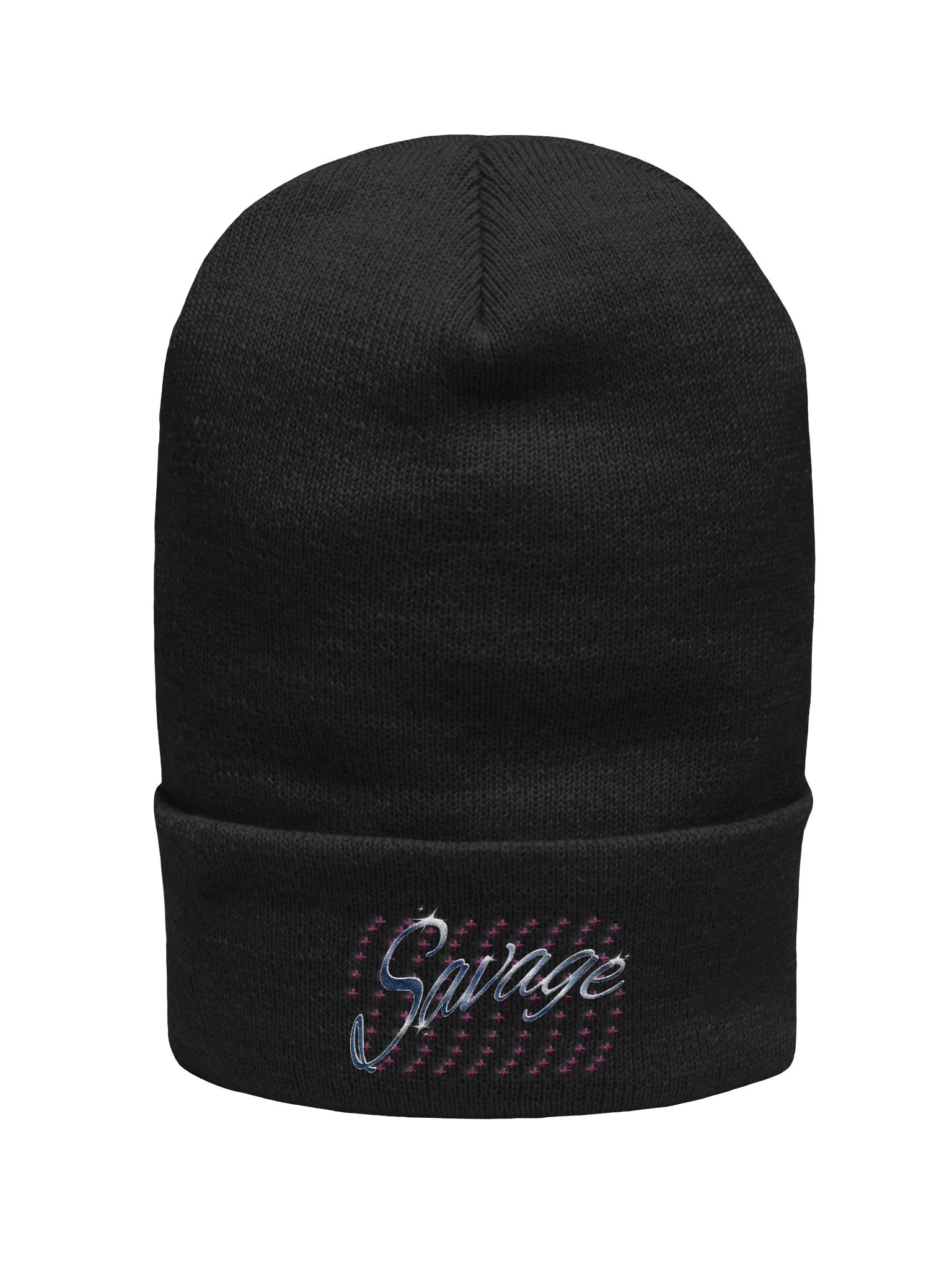 Eye-Catching Designer Beanie with Savagely Chic Embroidery product image (1)
