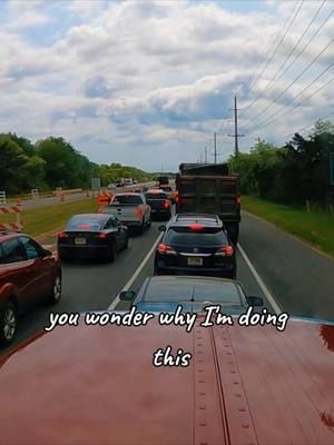Tis the Season 🏖️👀🤦‍♂️🤷‍♂️#fyp #foryourpage #summer #driving #truckdriver #dashcam #commentary #funny #beach #vacation #tourist #love #NJ #LBI #swimming #resort #traffic