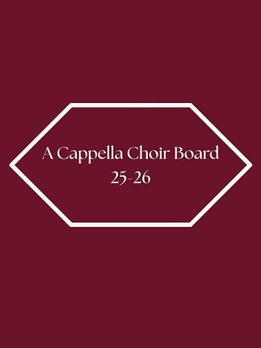 This year’s choir board! All choir members are welcome to join board meetings after Thursday rehearsals!