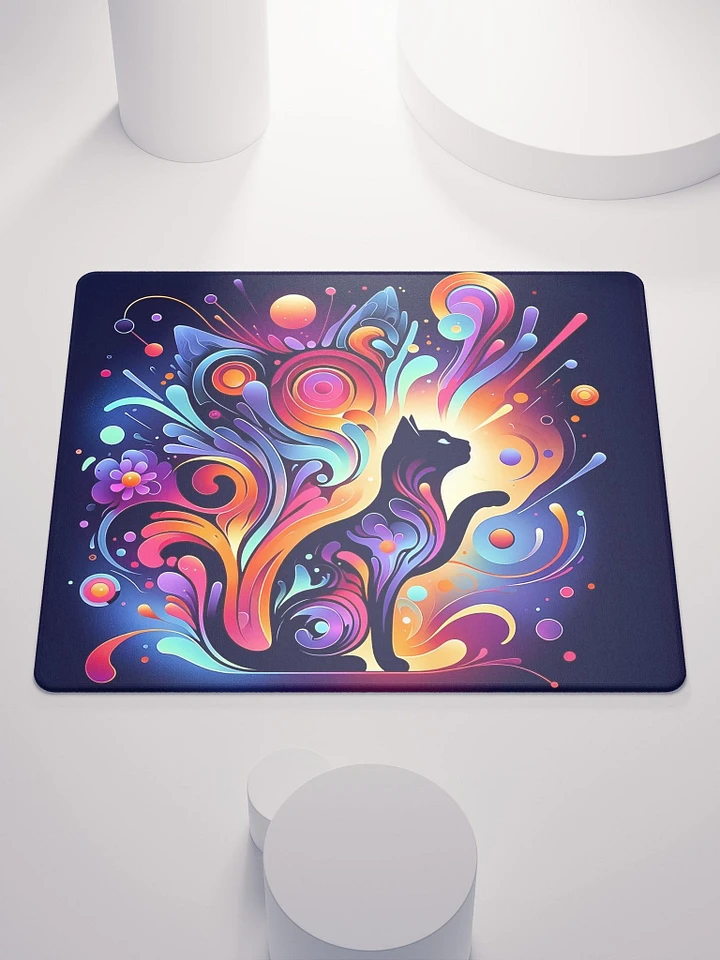 Gaming Mouse Pad: Cat Pattern 3 product image (1)