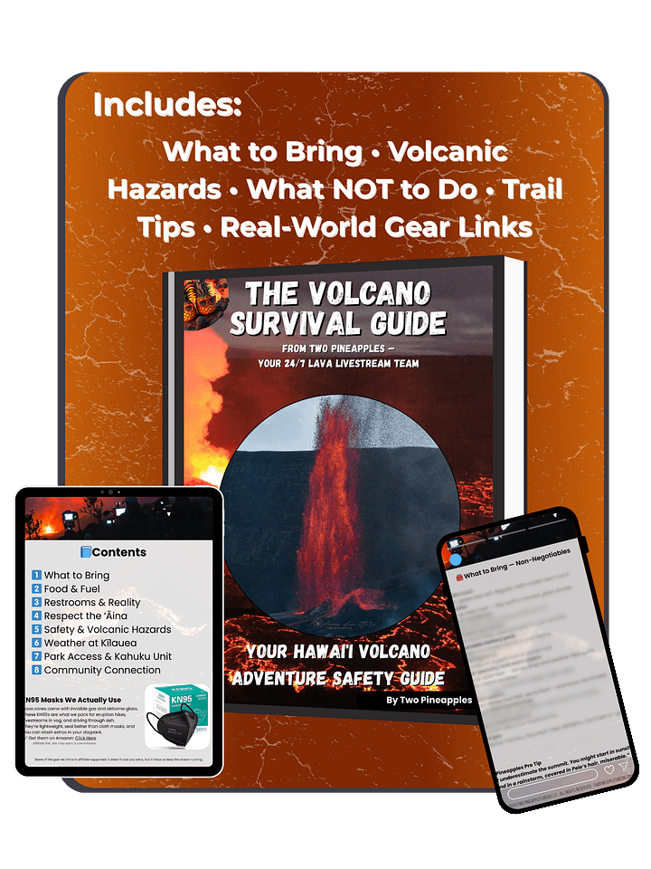 Your Hawaii Volcano Adventure Safety Guide. product image (1)