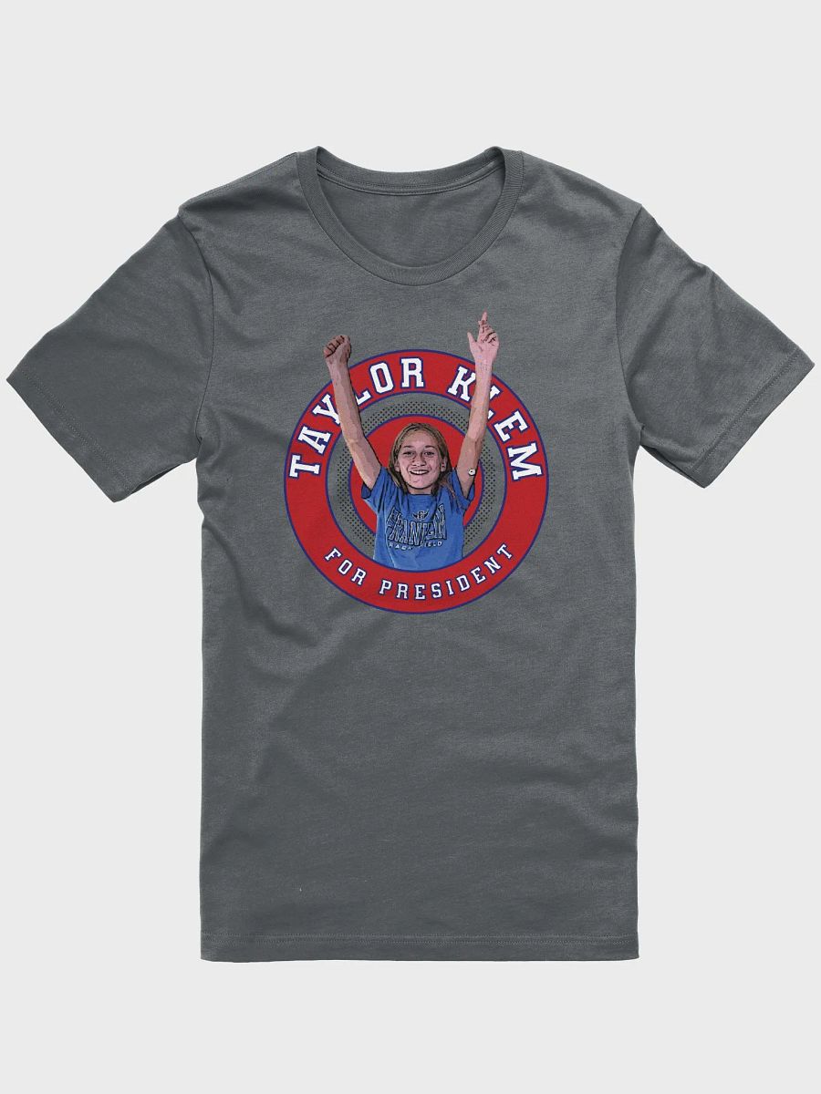 Taylor Klem for President T-Shirt - Black Dots product image (1)