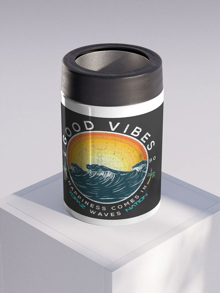 Topaz Nation Stainless Steel Koozie product image (1)