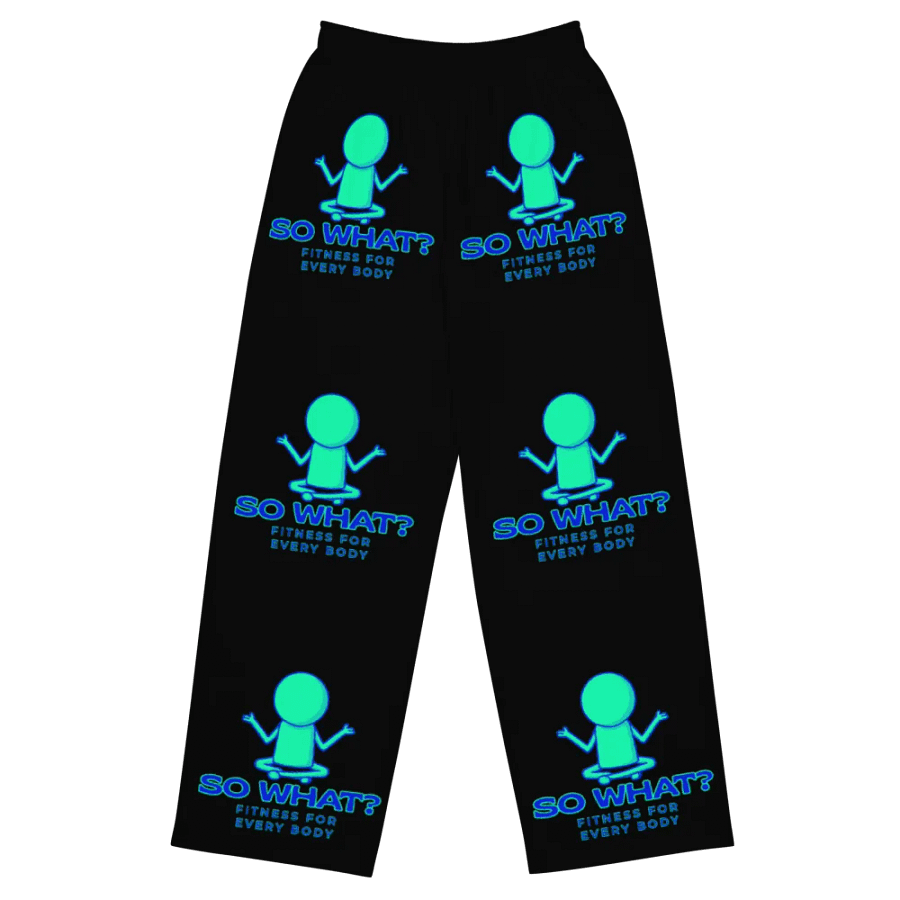 So What? Fitness Roundhouse Kick to the Face Pants (large logo) product image (1)