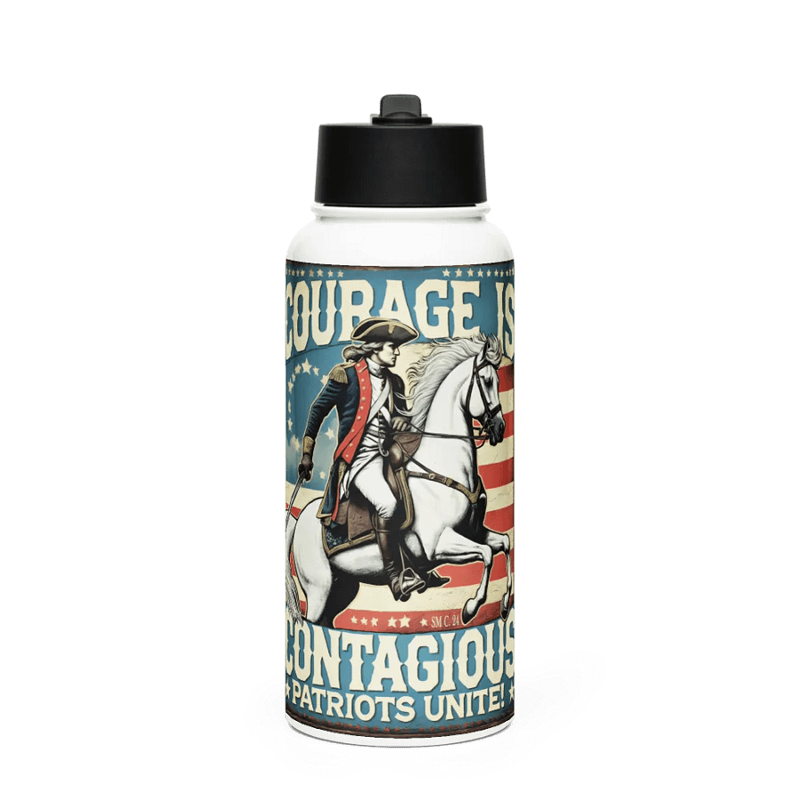 Courageous Patriots Stainless Steel Bottle product image (1)