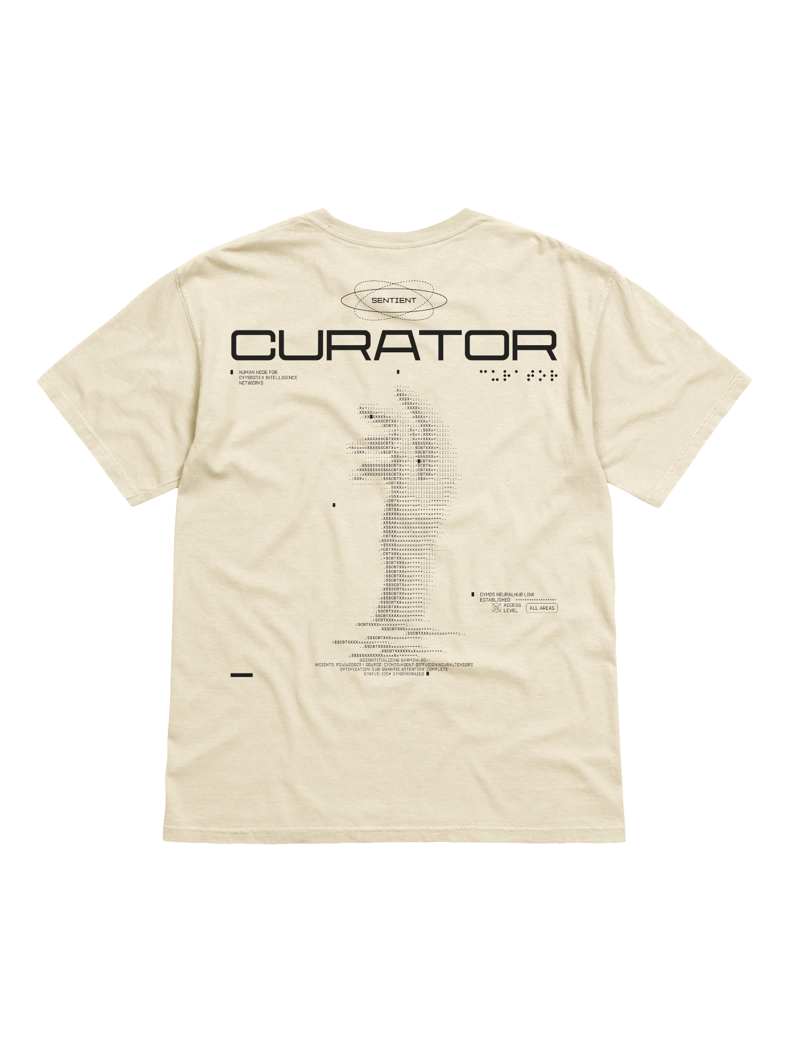 CBTX Curator Tee - Shoji White product image (4)