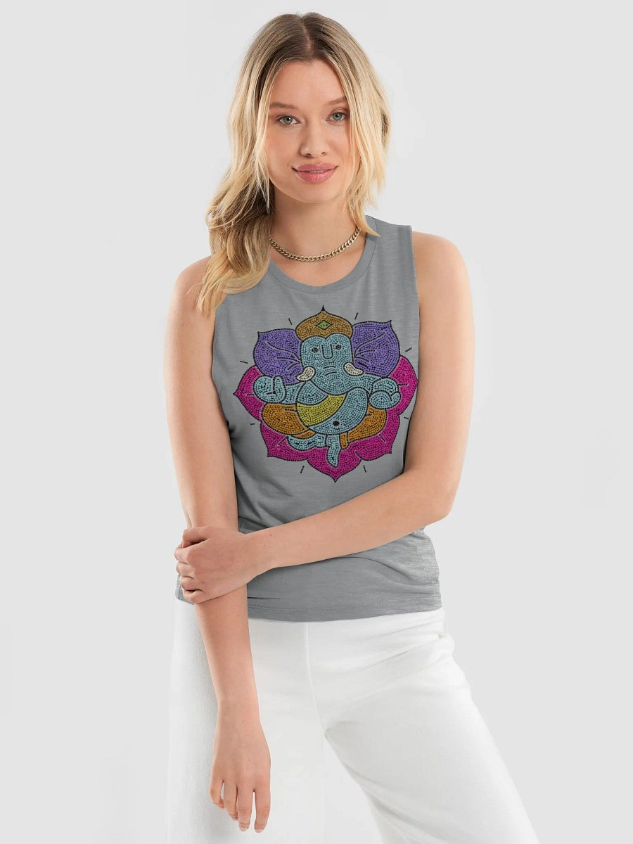 Ganesh Lotus Flowy Muscle Tank product image (11)
