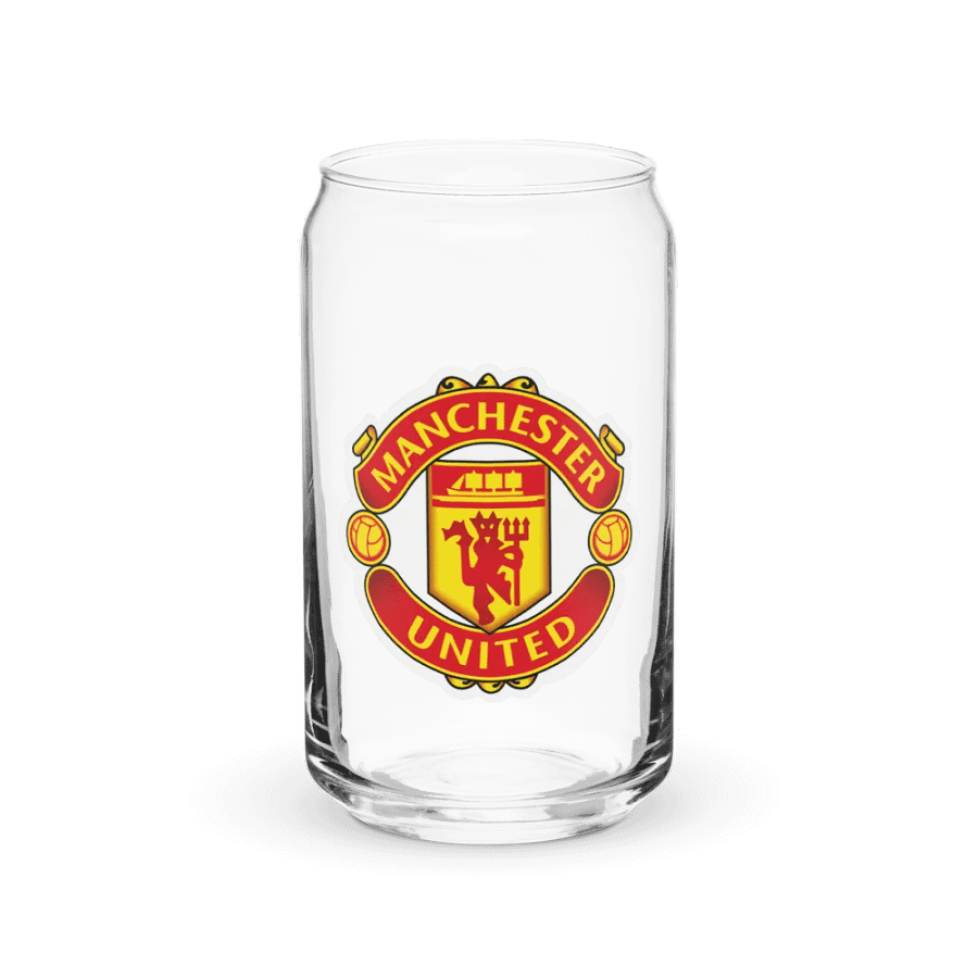 Manchester United FC Soccer Team - Can-Shaped Glass product image (1)