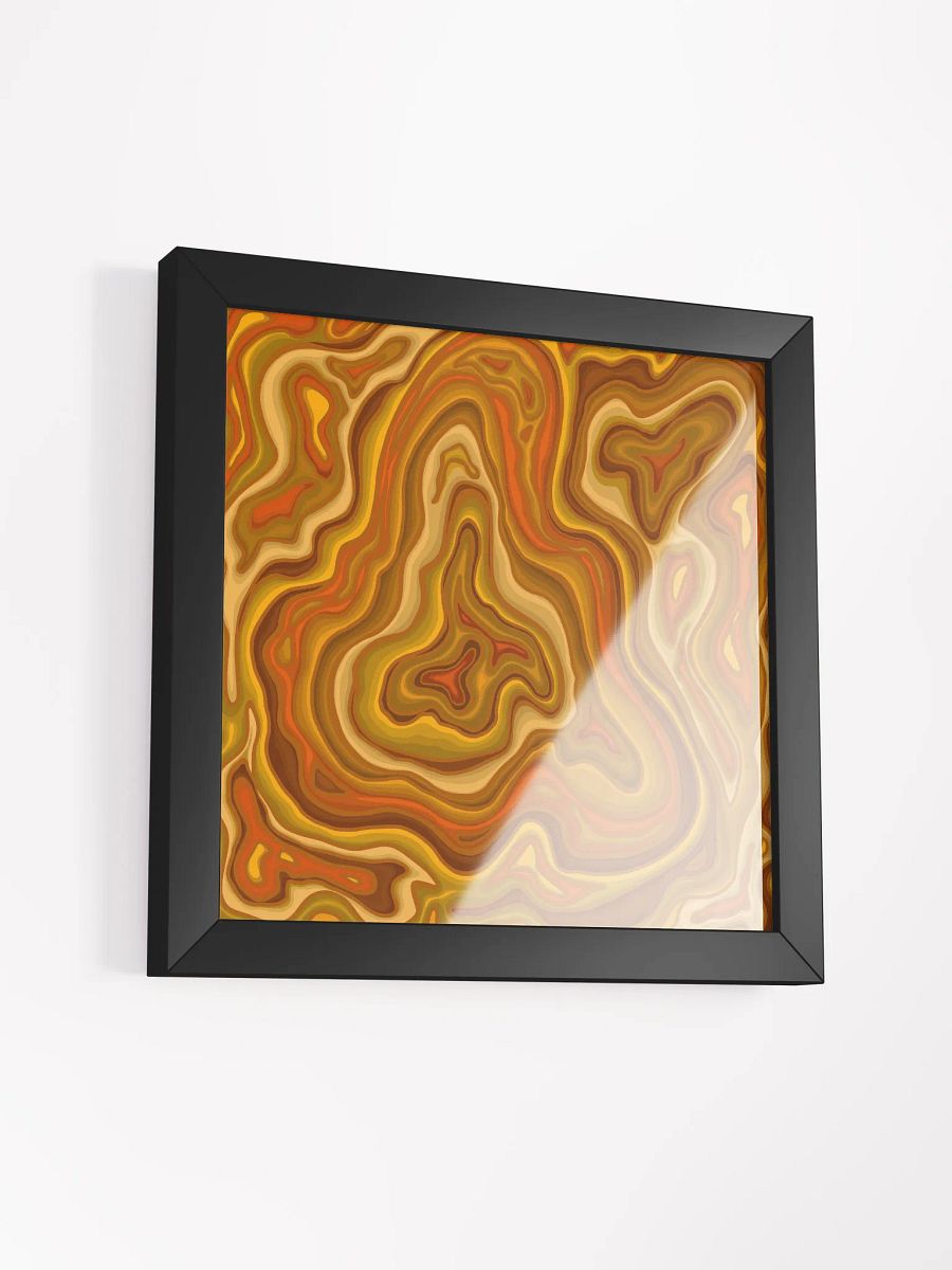 Vibrant Ayous Wood Framed Matte Poster - Stone N 10 product image (41)
