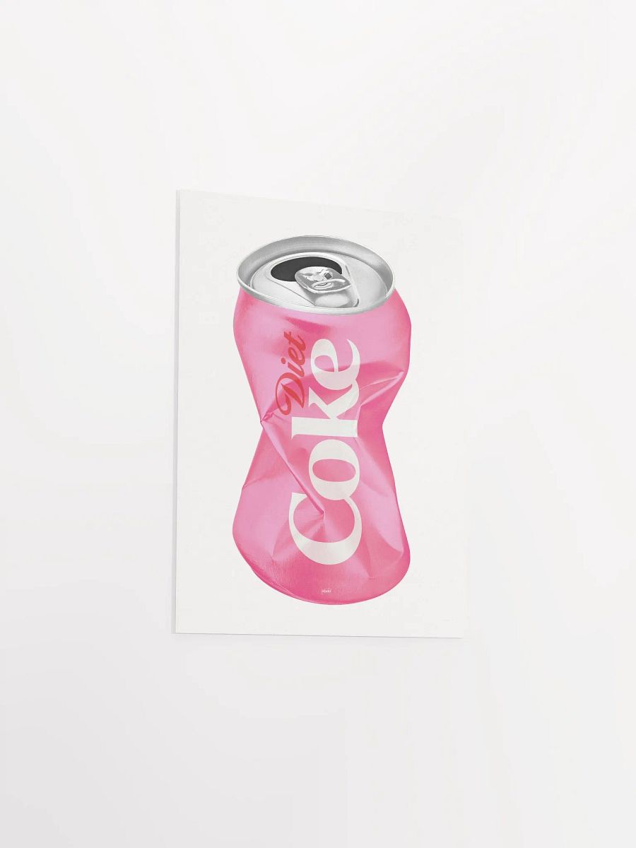 Pink Diet Coke Crushed Can Print product image (7)