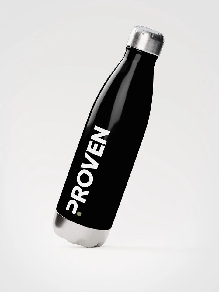 Urban Monochrome Steel Water Bottle product image (2)