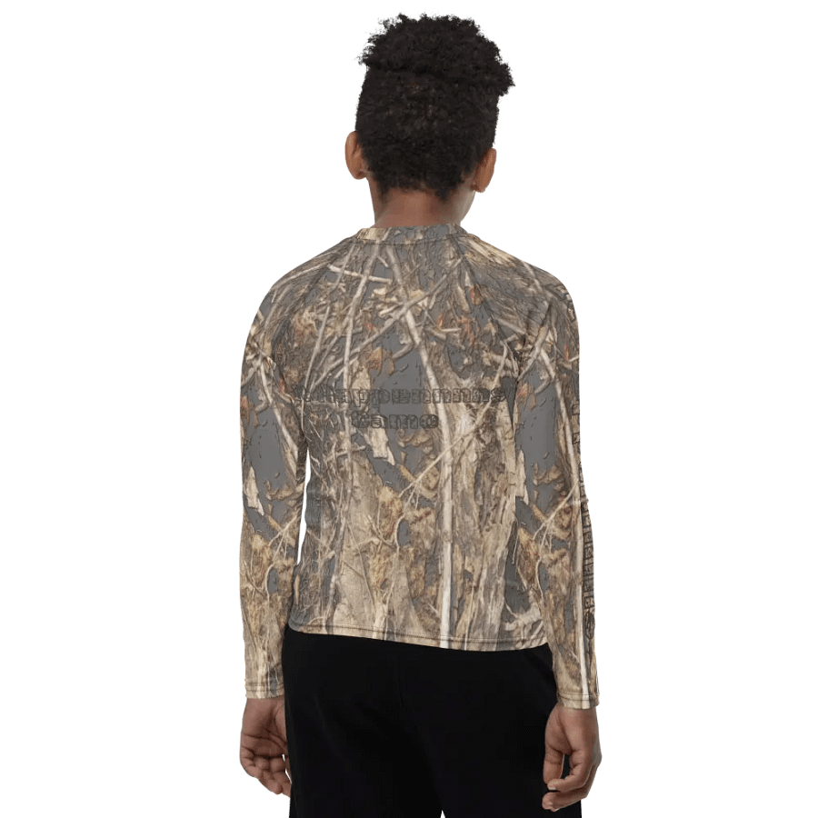 Youth Rash Guard - Dead Split - It Happennnns Camo product image (9)
