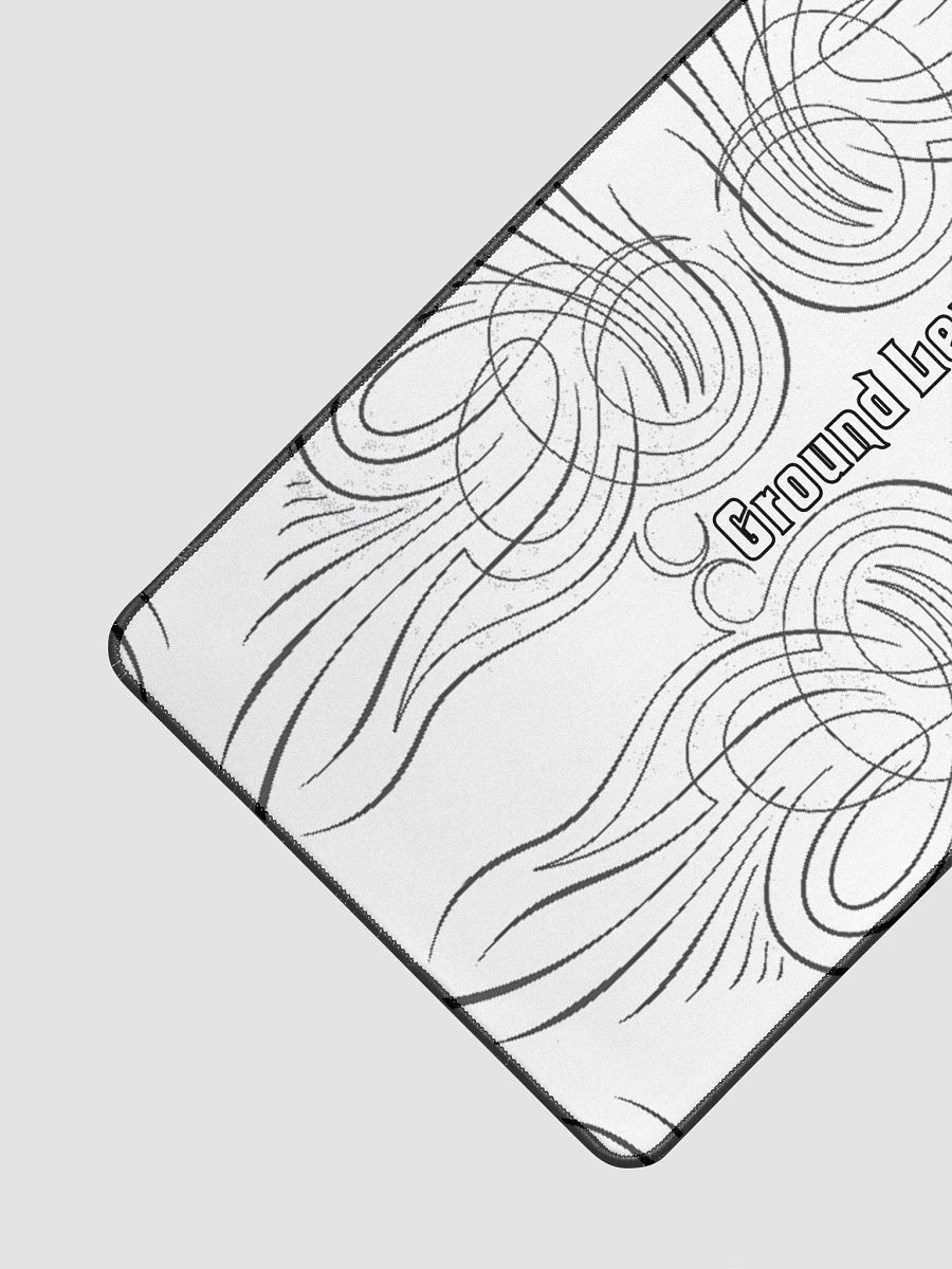 White & Black Desk Mat product image (3)