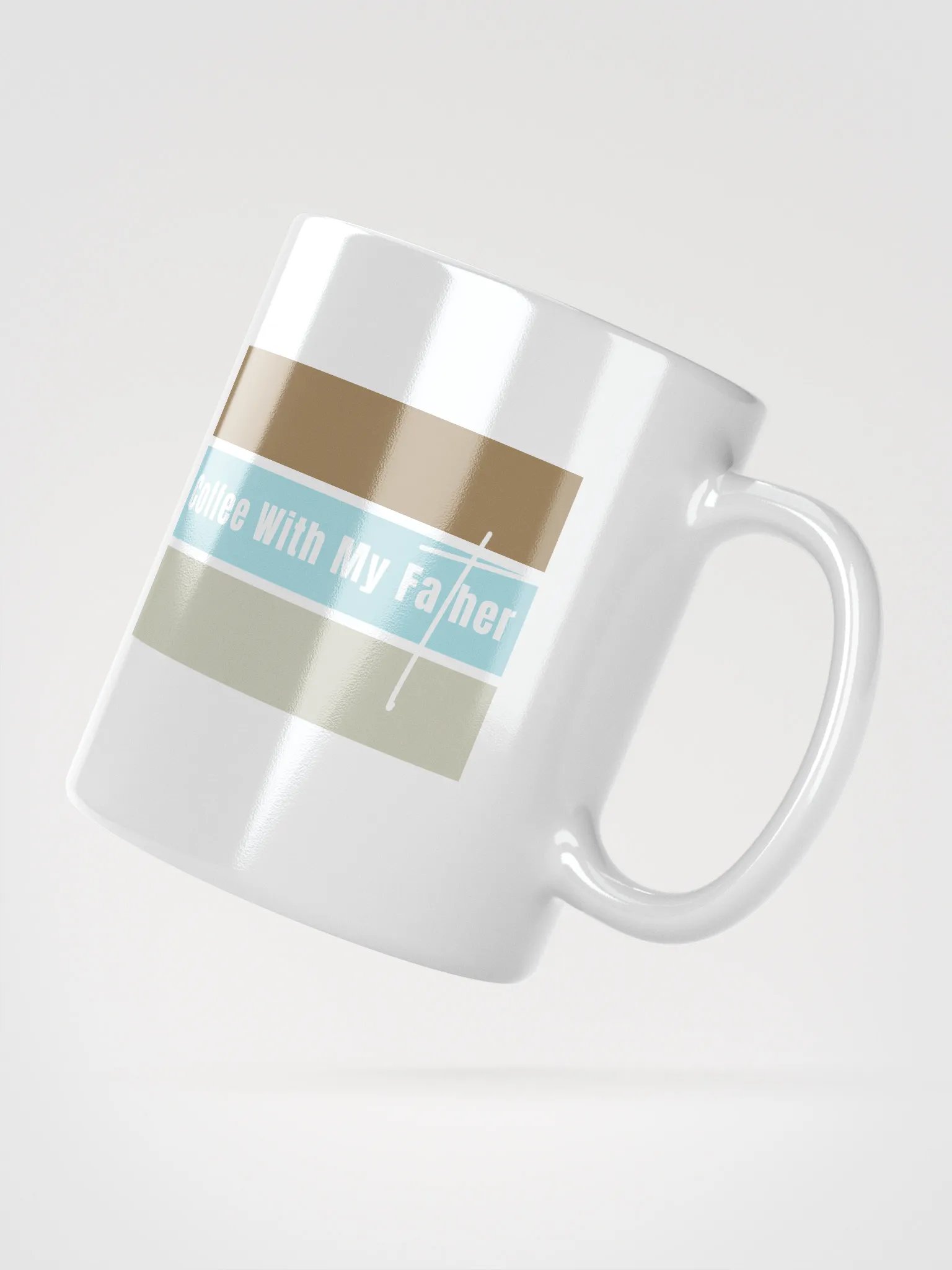 Coffee With My Father Block Mug product image (3)