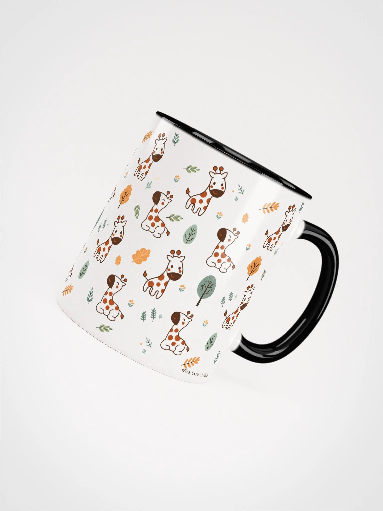 Kawaii Giraffe Pattern Ceramic Mug product image (8)