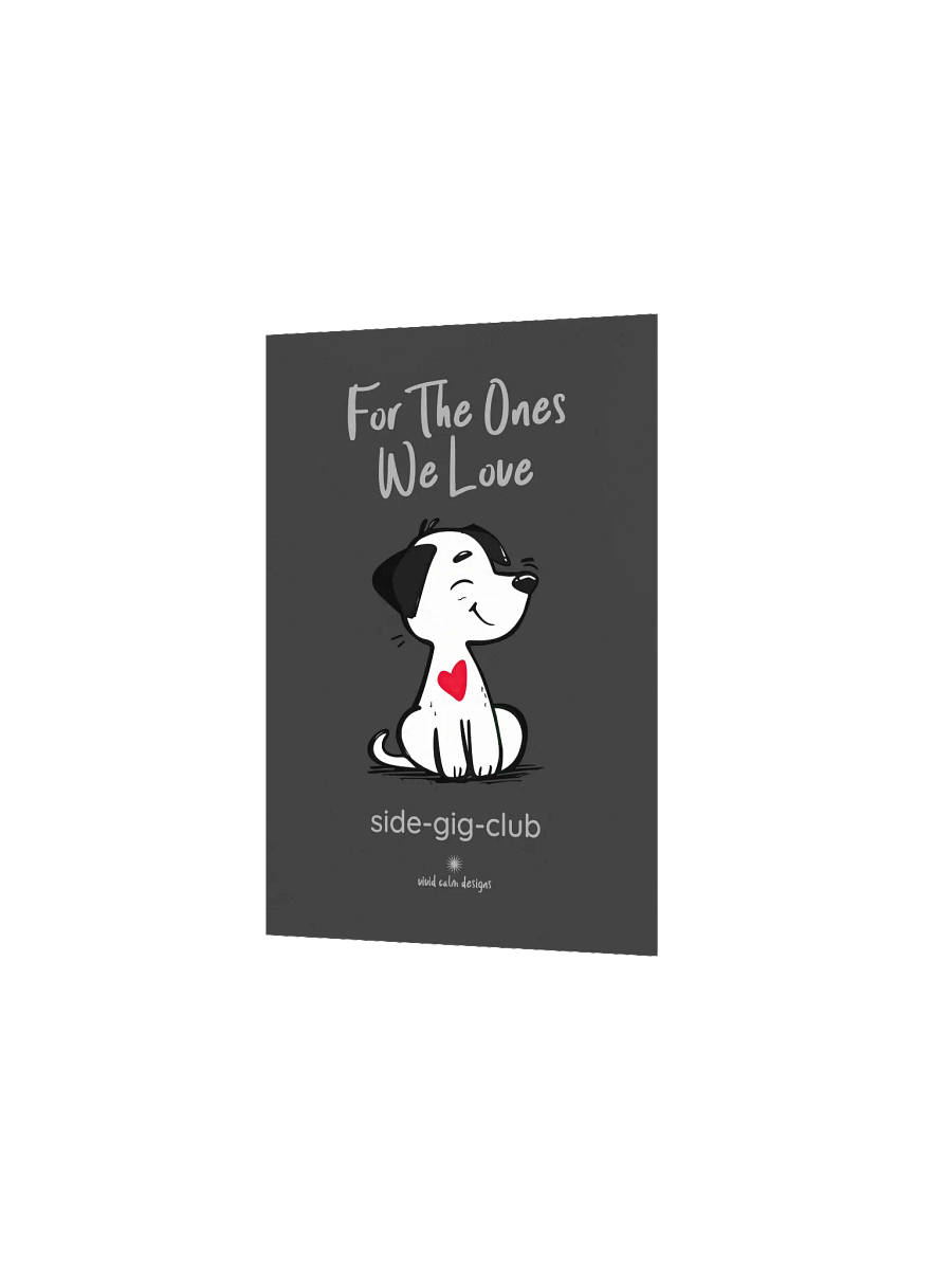 For the Ones We Love: Adorable Puppy Wall Art (Unframed) product image (2)