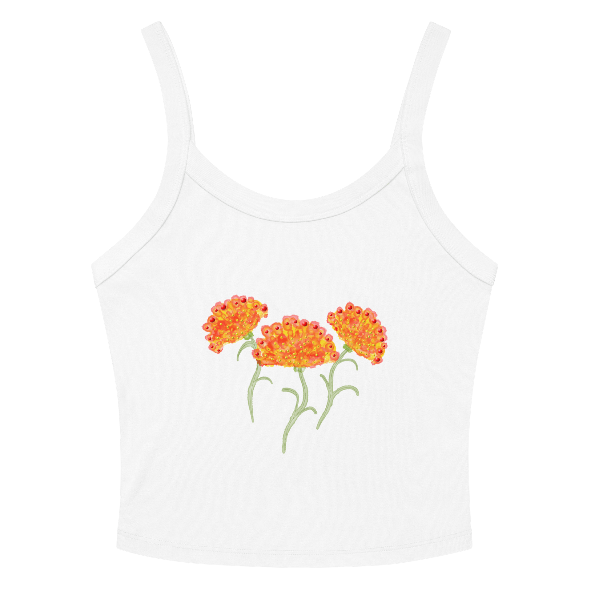 Fiery Flora Micro-Rib Tank product image (6)