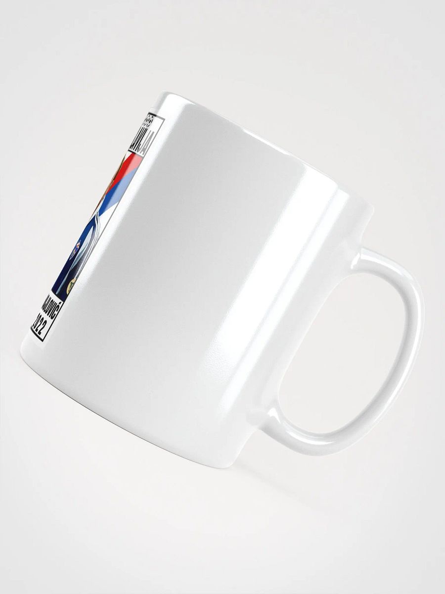 Siniša Mihajlović (SR Jugoslavija) EURO 2000 White Glossy Mug by Mugz Sublimation product image (5)
