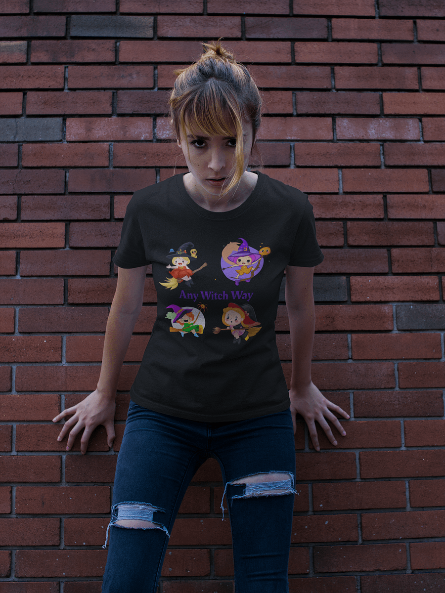 Any Witch Way Halloween T-Shirt product image (3)