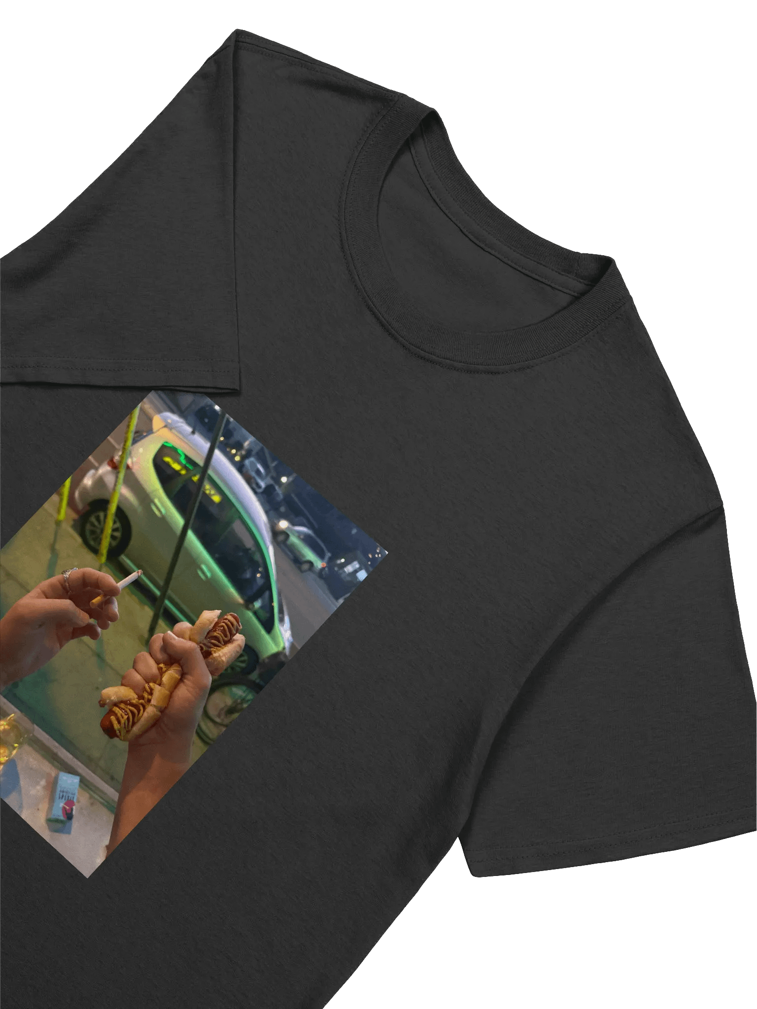 smokin hot dog tee product image (2)