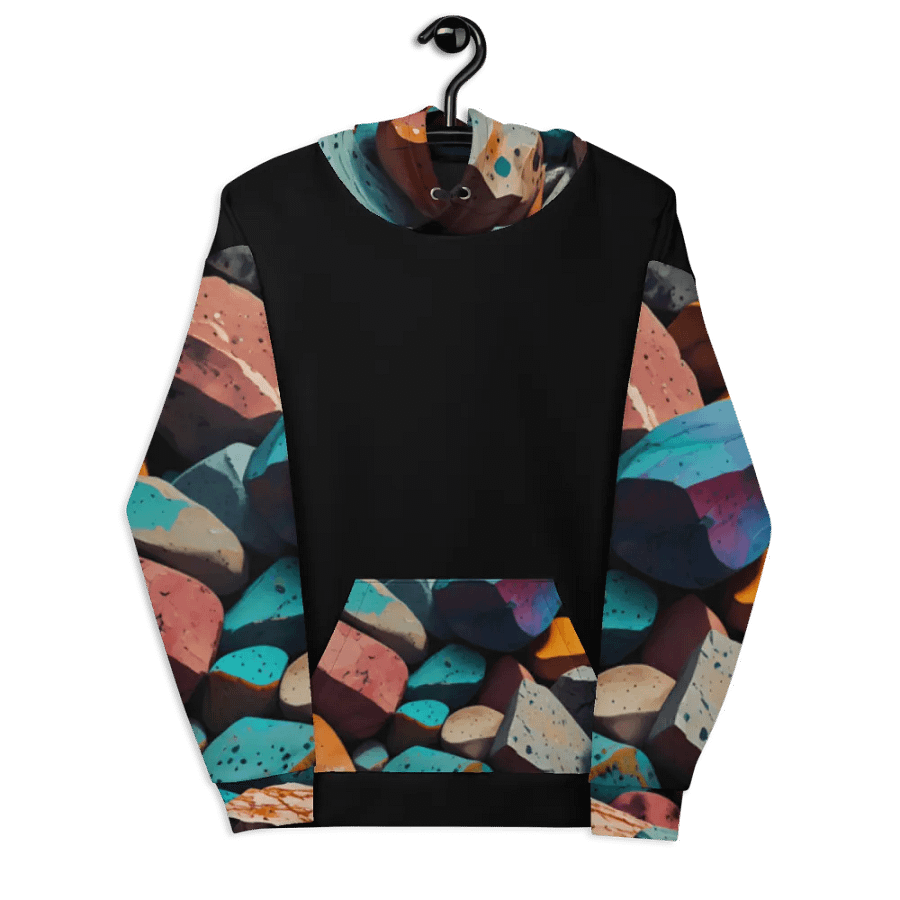 Multicolor Rocks Unisex Hoodie product image (7)