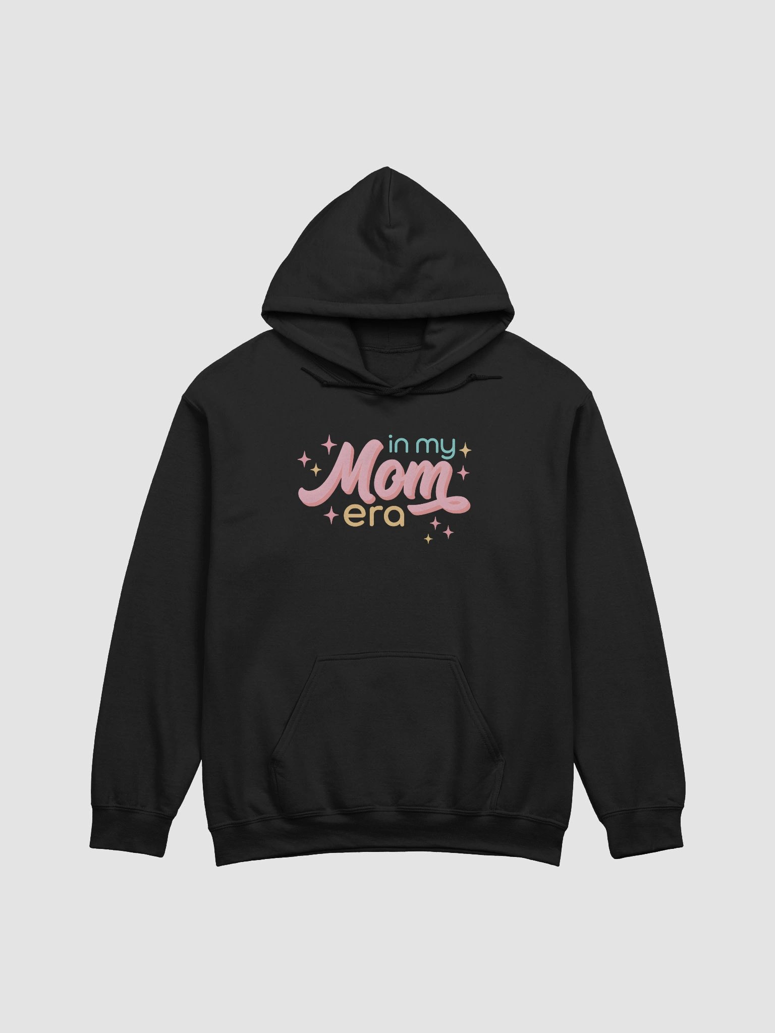 In My Mom Era Hoodie – Cozy Retro Hoodie for Stylish Moms | Pastel Star Design product image (1)