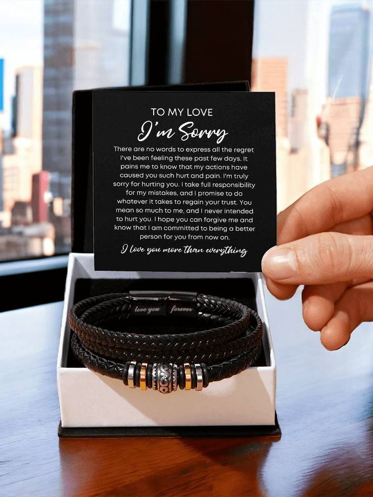 To My Love I'm Sorry - Forever Bracelet - I Love You More Than Everything product image (3)