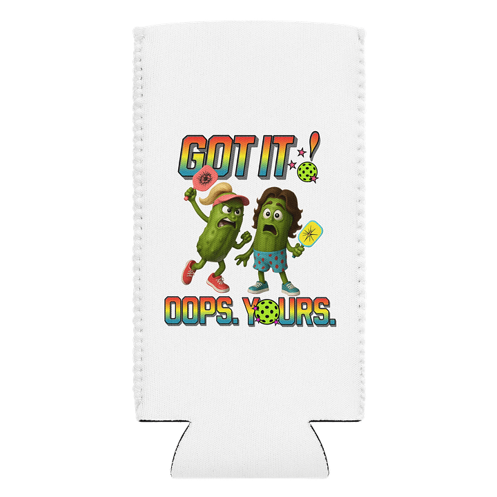 Got It Oops Yours Pickleball Palooza Can Cooler product image (1)