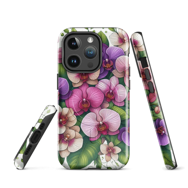Orchid Oasis MagSafe® Tough Case | AI Design product image (3)